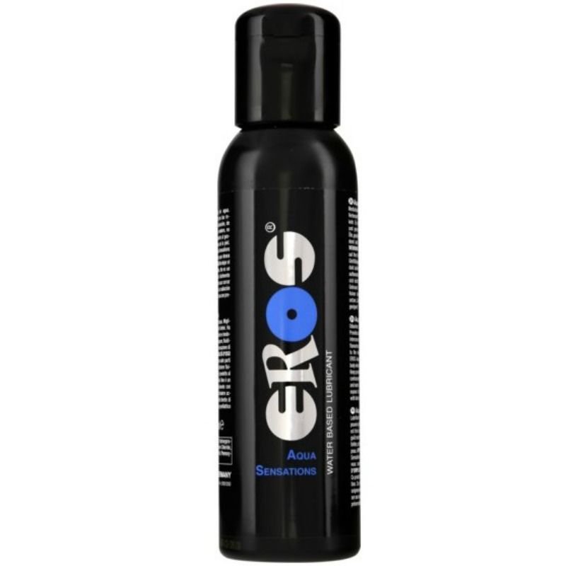 EROS - LUBRIFICANTE  BASE DE GUA AQUA SENSATIONS 250 ML - Sexshoptuga  Sexshoptuga 