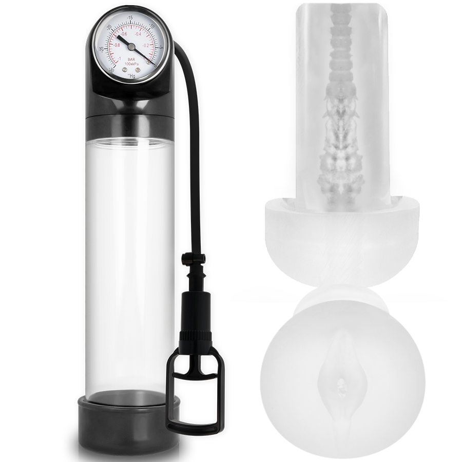 PUMP ADDICTED - RX9 TRANSPARENTE COM MASTURBADOR Sexshoptuga 