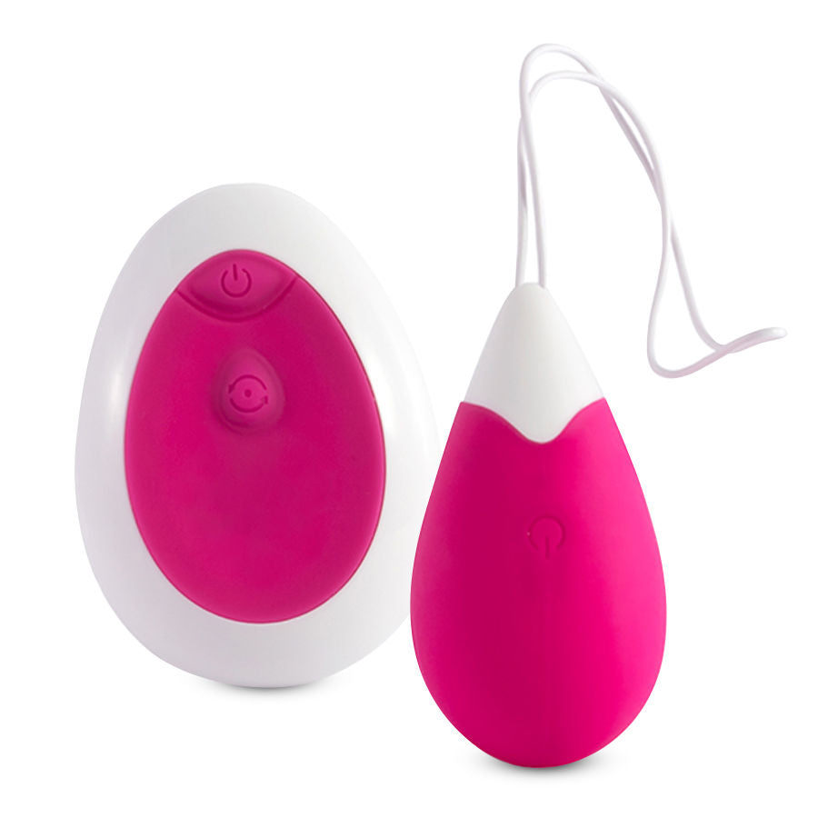 INTENSE - JAN EGG VIBRADOR CONTROLE REMOTO ROSA - Sexshoptuga  Sexshoptuga 