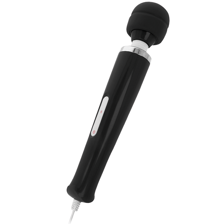 INTENSE - MASSAGADOR KEANU WAND PRETO - Sexshoptuga 