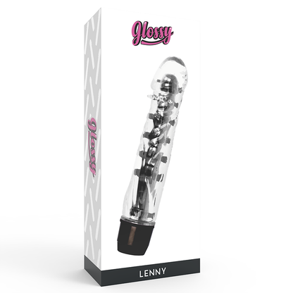 GLOSSY - VIBRADOR LENNY PRETO - Sexshoptuga 