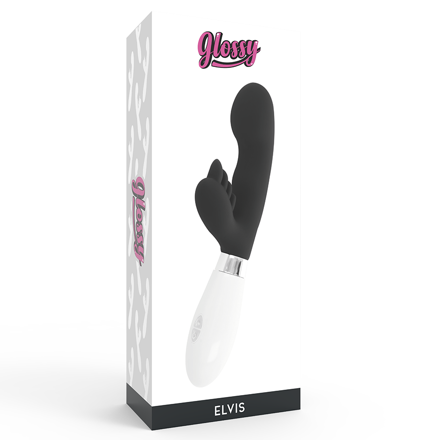 GLOSSY - ELVIS COELHO PRETO - Sexshoptuga  Sexshoptuga 