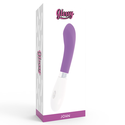 GLOSSY - JOHN VIBRADOR ROXO - Sexshoptuga 