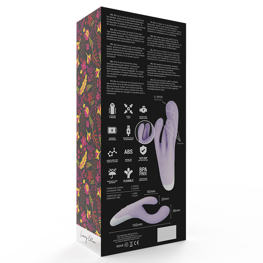 MIA - GUELL ORGASMIC VIBRATOR 3 MOTORS - Sexshoptuga 