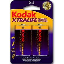 KODAK - BATERIAS ALCALINAS XTRALIFE LR20 D LR20 1,5V - Sexshoptuga 