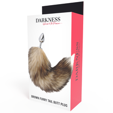 DARKNESS - TAIL BUTT PLUG SILVER - Sexshoptuga 