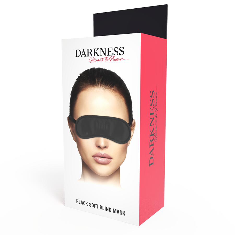 DARKNESS - MSCARA PRETA RETA - Sexshoptuga  Sexshoptuga 