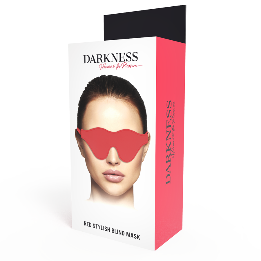 DARKNESS - MSCARA VERMELHA - Sexshoptuga  Sexshoptuga 