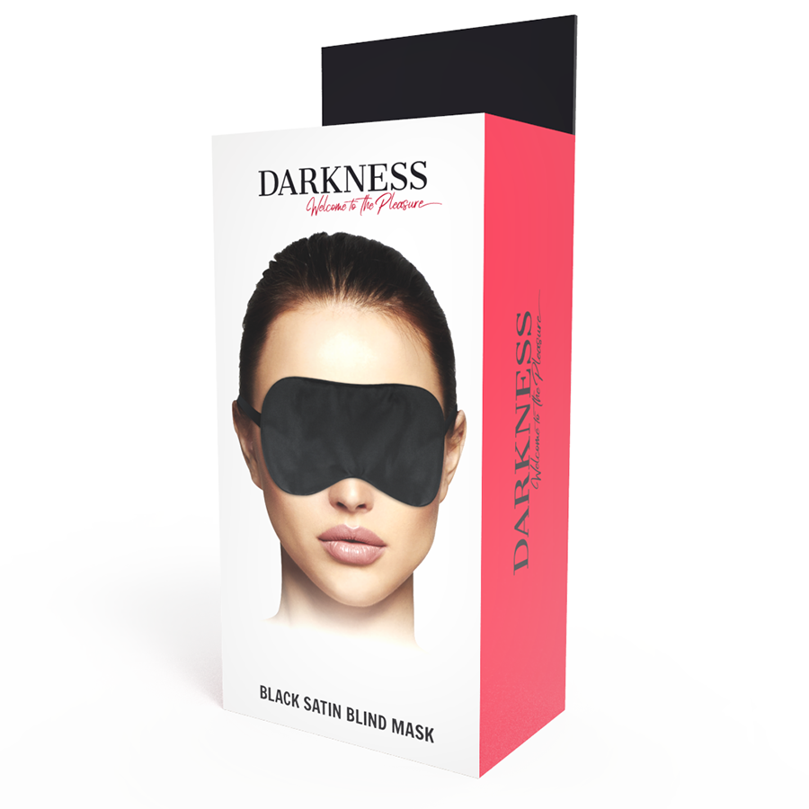 DARKNESS - MSCARA PRETA BSICA - Sexshoptuga  Sexshoptuga 