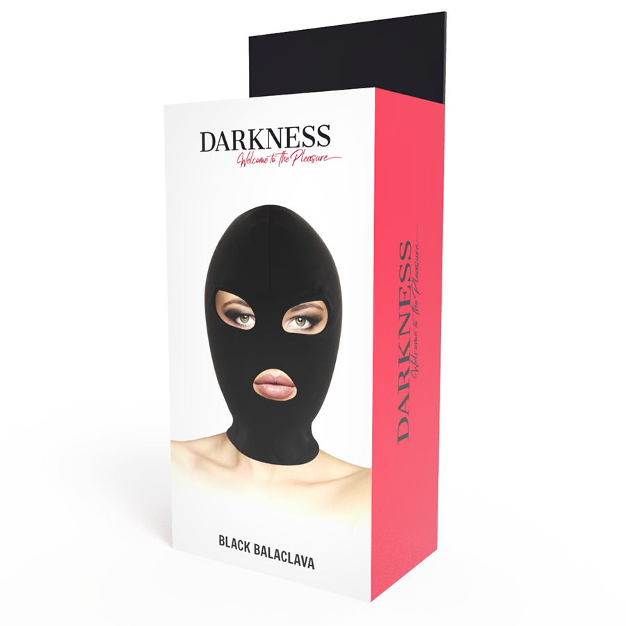 DARKNESS - MSCARA DE SUBMISSO DE BDSM BOCA E OLHOS PRETA - Sexshoptuga  Sexshoptuga 