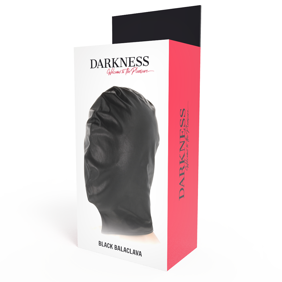 DARKNESS - MSCARA DE SUBJUGAO PRETA - Sexshoptuga 