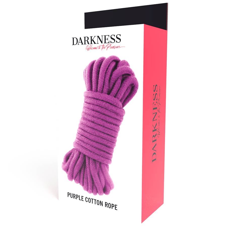 DARKNESS - CORDA JAPONESA 5 M ROXO - Sexshoptuga  Sexshoptuga 