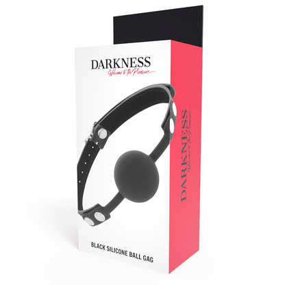 DARKNESS - MORDAA DE SILICONE PRETA - Sexshoptuga 