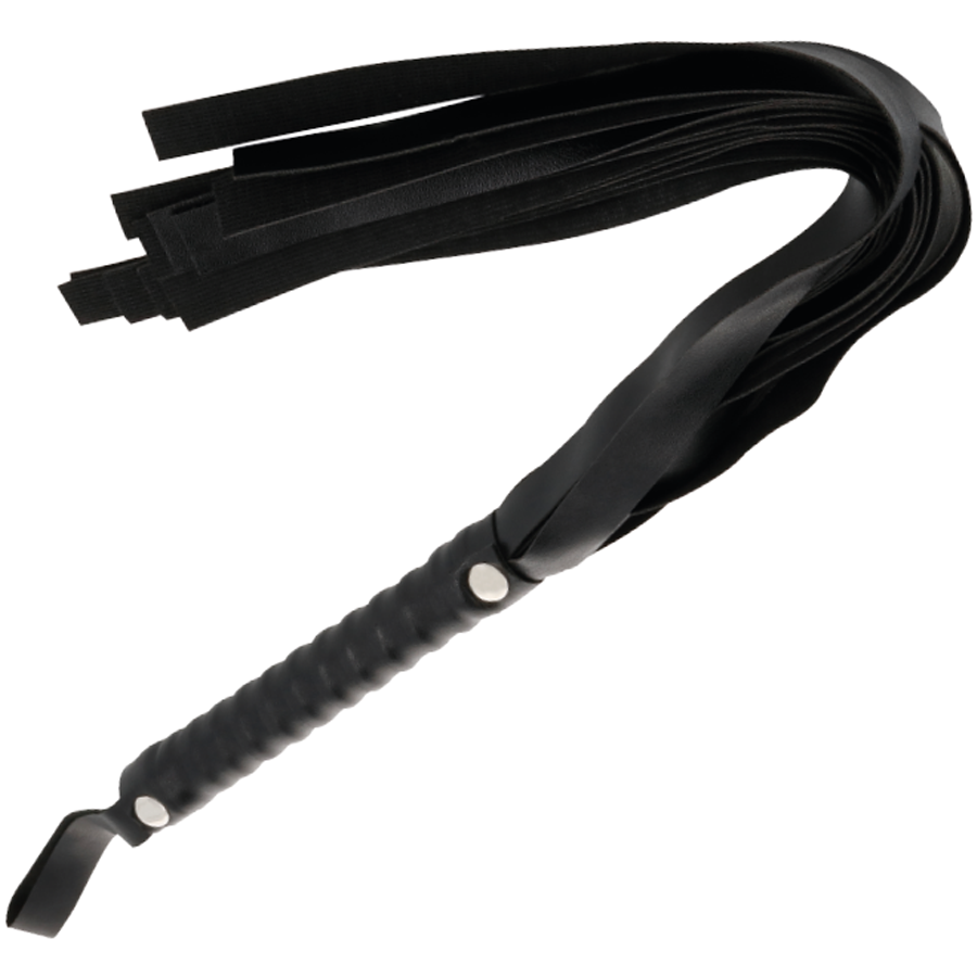 DARKNESS - CHICOTE DE BONDAGE PRETO 51 CM - Sexshoptuga  Sexshoptuga 