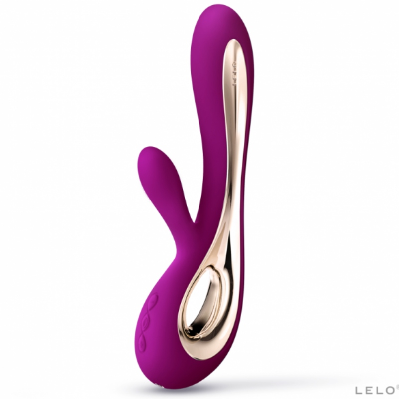 LELO - SORAYA 2 COELHO VIBRADOR ROSA PROFUNDA - Sexshoptuga 