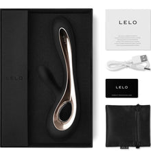 LELO - VIBRADOR SORAYA 2 COELHO PRETO - Sexshoptuga  Sexshoptuga 