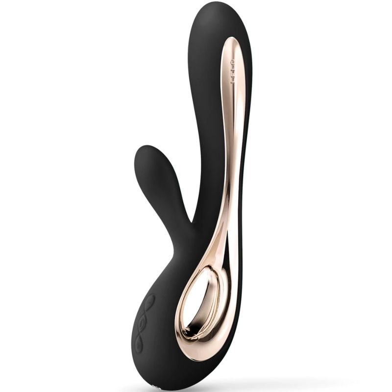 LELO - VIBRADOR SORAYA 2 COELHO PRETO - Sexshoptuga 