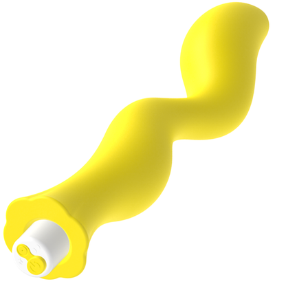 G-SPOT - PONTO G GAVYN VIBRADOR AMARELO - Sexshoptuga 