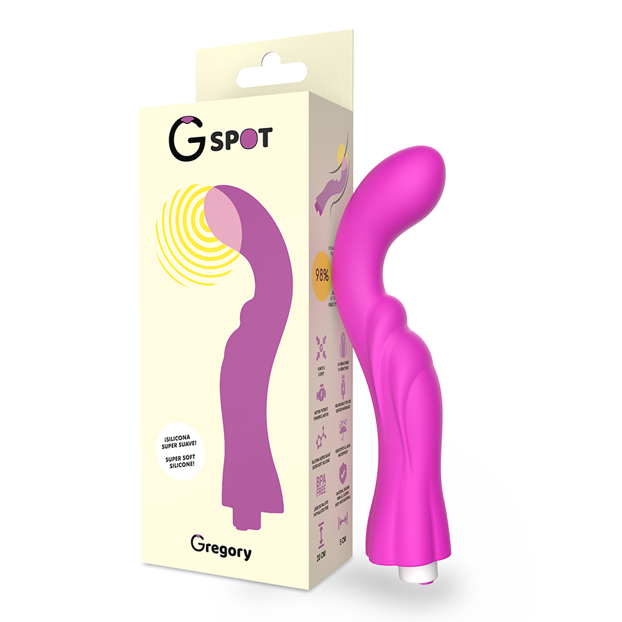 G-SPOT - GREGORY VIOLETA VIBRADOR - Sexshoptuga 