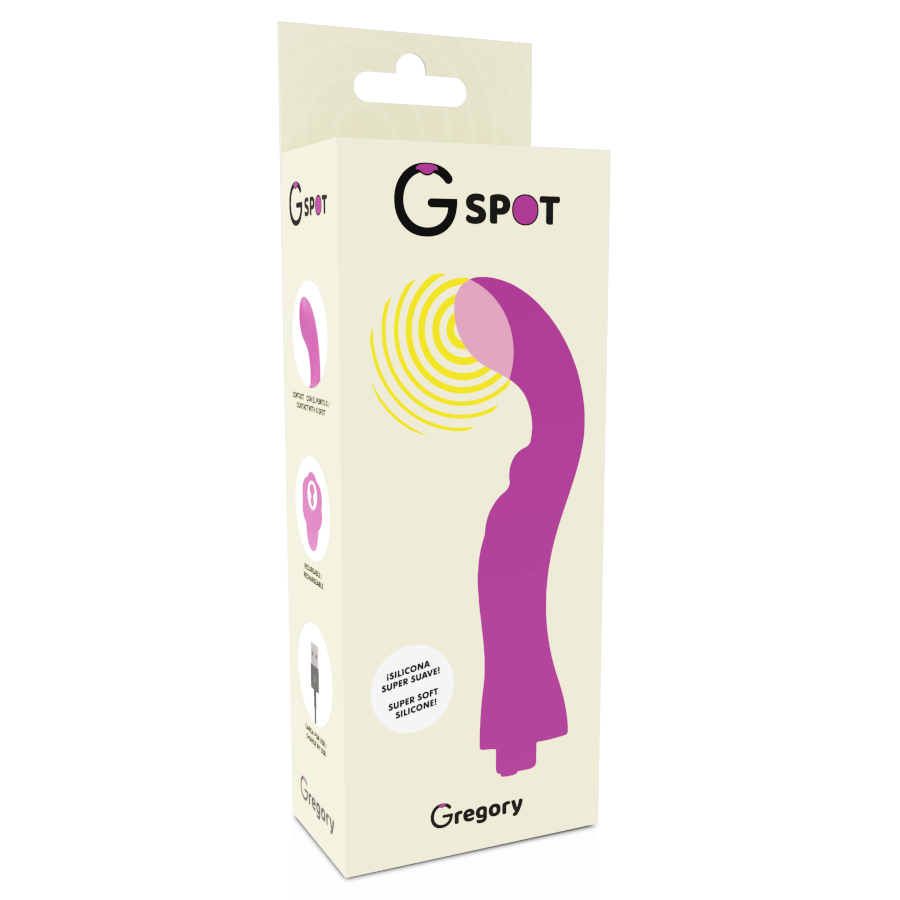 G-SPOT - GREGORY VIOLETA VIBRADOR - Sexshoptuga 