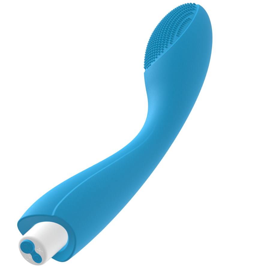 G-SPOT - VIBRADOR GYLBERT AZUL TURQUESA - Sexshoptuga 