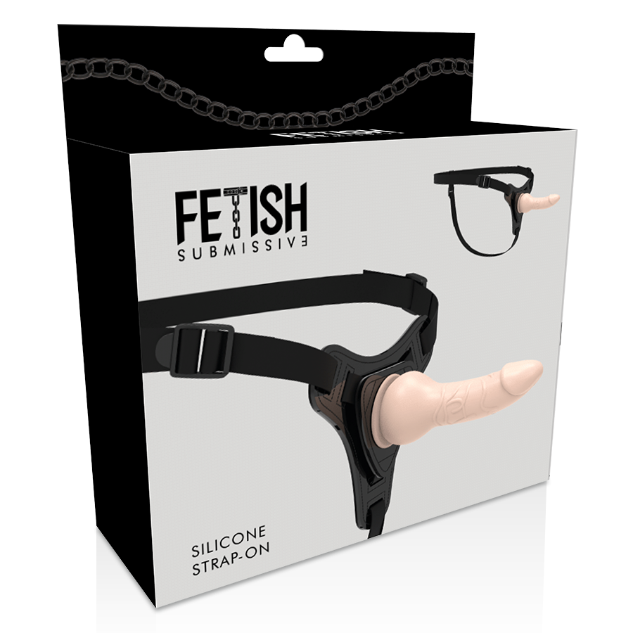 FETISH SUBMISSIVE HARNESS - SILICONE REALÍSTICO DE CARNE 16CM - Sexshoptuga  Sexshoptuga 