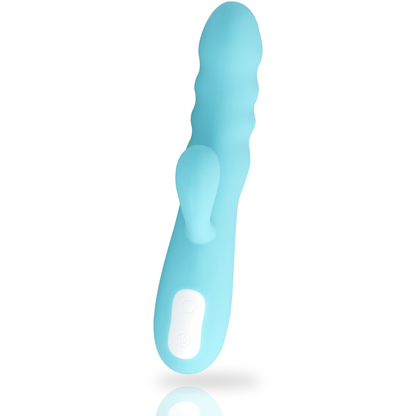 MIA - VIBRADOR GIRATÓRIO EIFFEL TURQUOISE BLUE - Sexshoptuga 