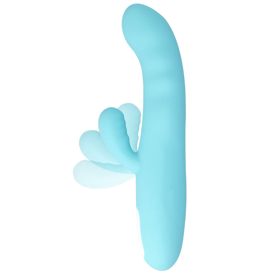 MIA - VIBRADOR GIRATÓRIO EIFFEL TURQUOISE BLUE - Sexshoptuga  Sexshoptuga 