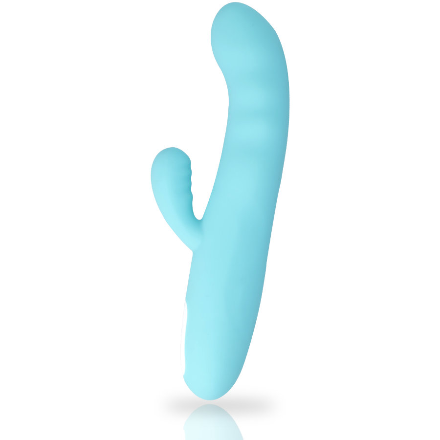 MIA - VIBRADOR GIRATÓRIO EIFFEL TURQUOISE BLUE - Sexshoptuga  Sexshoptuga 