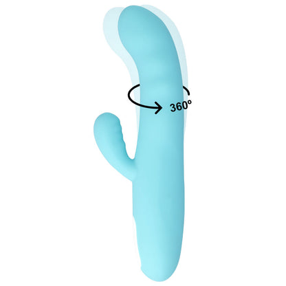 MIA - VIBRADOR GIRATÓRIO EIFFEL TURQUOISE BLUE - Sexshoptuga 