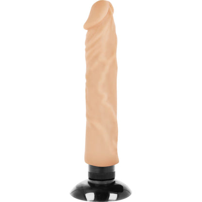 BASECOCK - VIBRADOR REALÍSTICO 2-1 NATURAL 20 CM -O- 4 CM - Sexshoptuga 