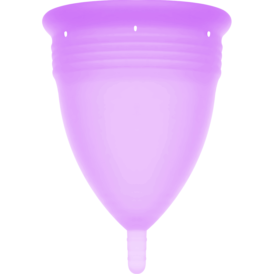 STERCUP - COPO MENSTRUAL DE SILICONE FDA LILAC - TAMANHO L - Sexshoptuga  Sexshoptuga 