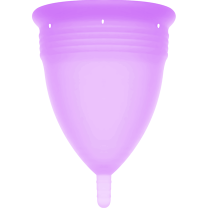 STERCUP - COPO MENSTRUAL DE SILICONE FDA LILAC - TAMANHO L - Sexshoptuga 