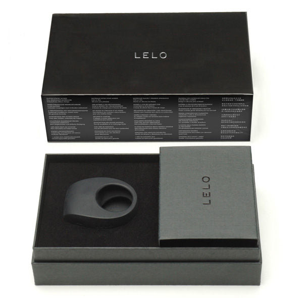 LELO - ANEL VIBRADOR PRETO TOR II - Sexshoptuga 