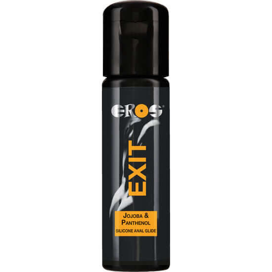 EROS - EXIT LUBRIFICANTE ANAL DE SILICONE COM JOJOBA & PANTENOL 100 ML - Sexshoptuga 