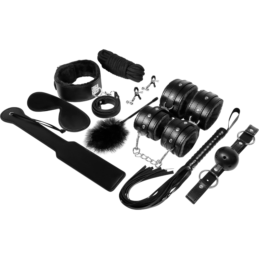 EXPERIENCE - KIT BDSM FETISH SÉRIE PRETA - Sexshoptuga  Sexshoptuga 