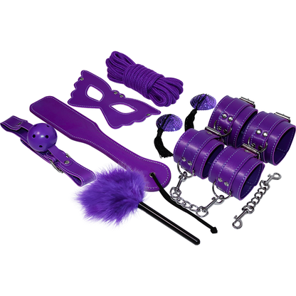 EXPERIENCE - KIT BDSM FETISH SÉRIE ROXA - Sexshoptuga 