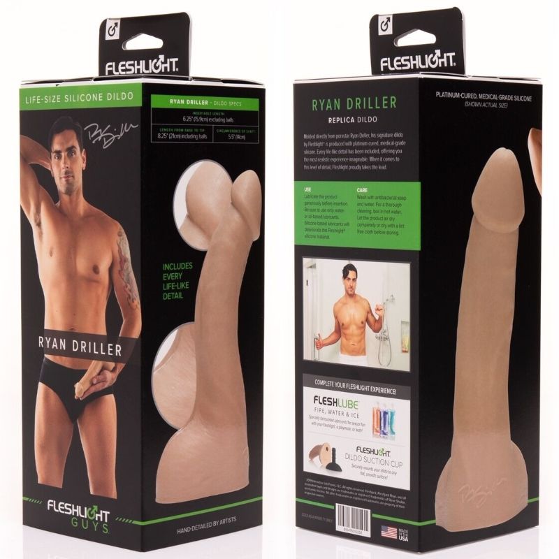 FLESHJACK - RYAN DRILLER DILDO 21 CM - Sexshoptuga  Sexshoptuga 