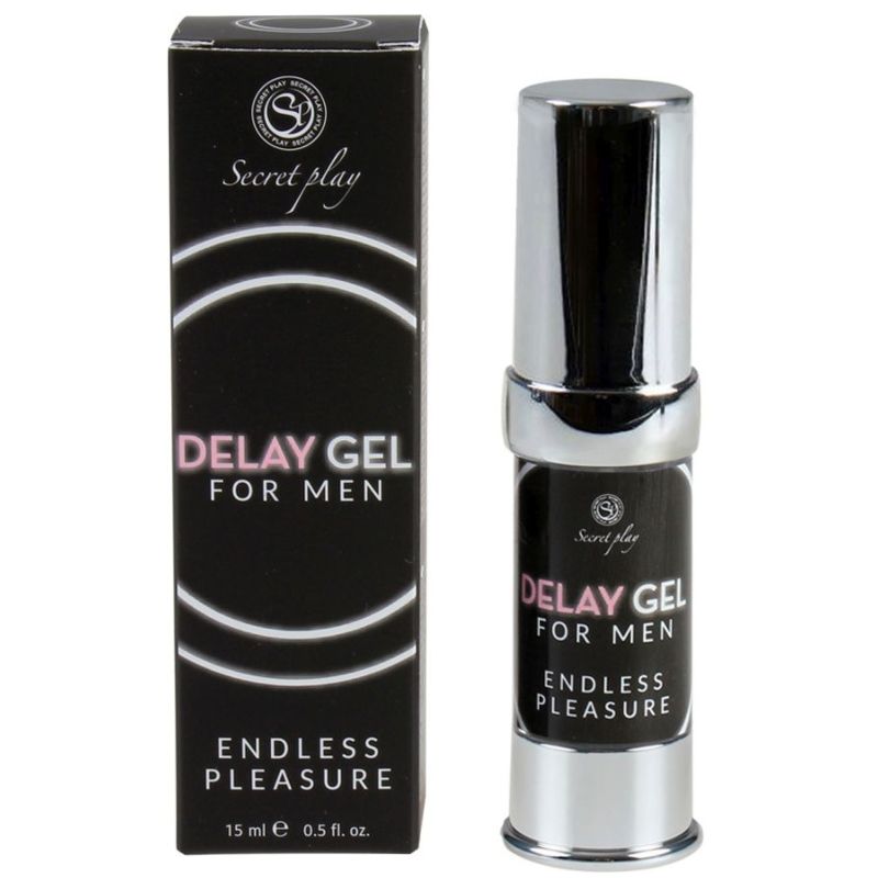 SECRETPLAY - GEL RETARDADOR  PARA HOMENS ENDLESS PLEASURE 15 ML - Sexshoptuga 