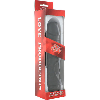 SEVEN CREATIONS - VIBRADOR PERFECT PLEASURES PRETO 22 CM - Sexshoptuga 