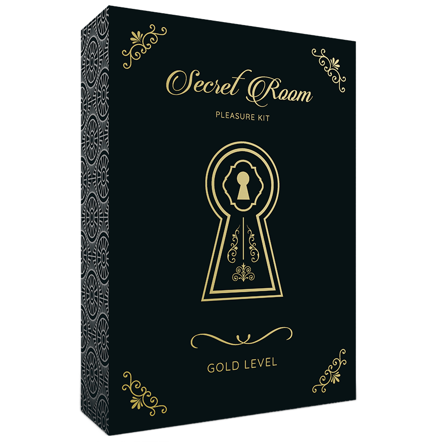 SECRET ROOM - KIT DO PRAZER SECRETO NÍVEL 1 OURO - Sexshoptuga  Sexshoptuga 