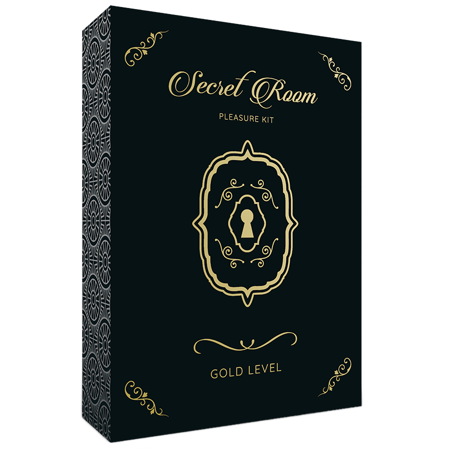 SECRET ROOM - KIT DO PRAZER SECRETO NÍVEL 2 OURO - Sexshoptuga 