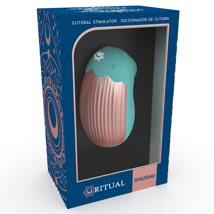 RITHUAL - SHUSHU 2.0 NOVA GERAO CLITORAL AQUA - Sexshoptuga  Sexshoptuga 