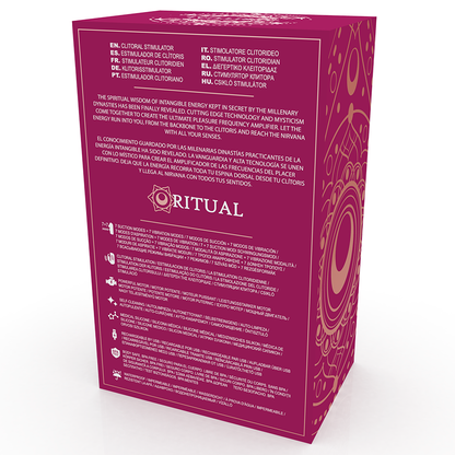 RITHUAL - SHUSHU 2.0 NOVA GERAO CLITORAL AQUA - Sexshoptuga 