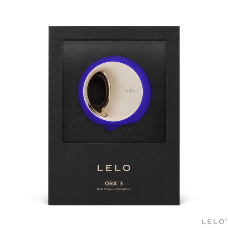 LELO - ORA 3 ESTIMULADOR DE SEXO ORAL AZUL MEIA-NOITE - Sexshoptuga 