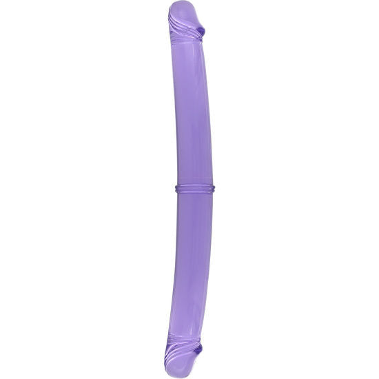 SEVEN CREATIONS - DUPLO PÊNIS 30 CM ROXO - Sexshoptuga  Sexshoptuga 