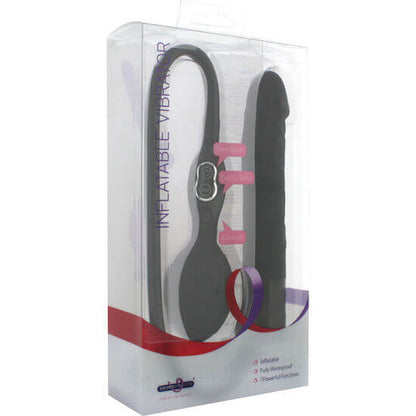 SEVEN CREATIONS - VIBRADOR INFLVEL PRETO - Sexshoptuga 