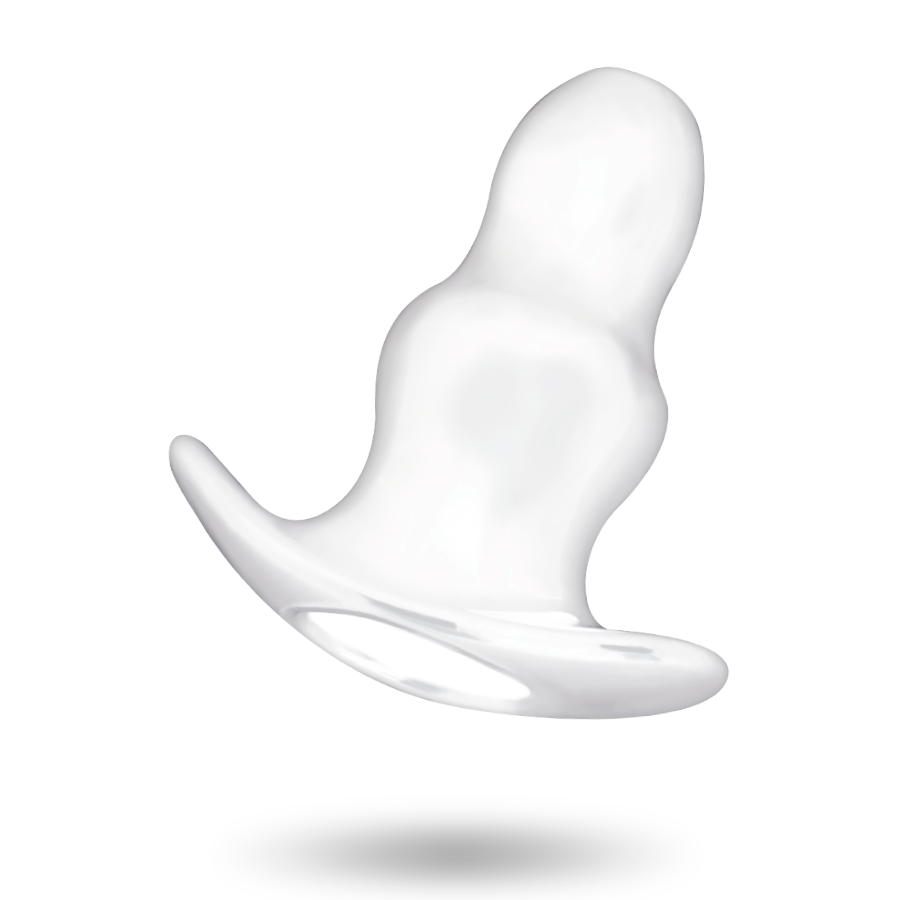 ADDICTED TOYS - DILATADOR ANAL MÉDIO 11 CM - TRANSPARENTE - Sexshoptuga 