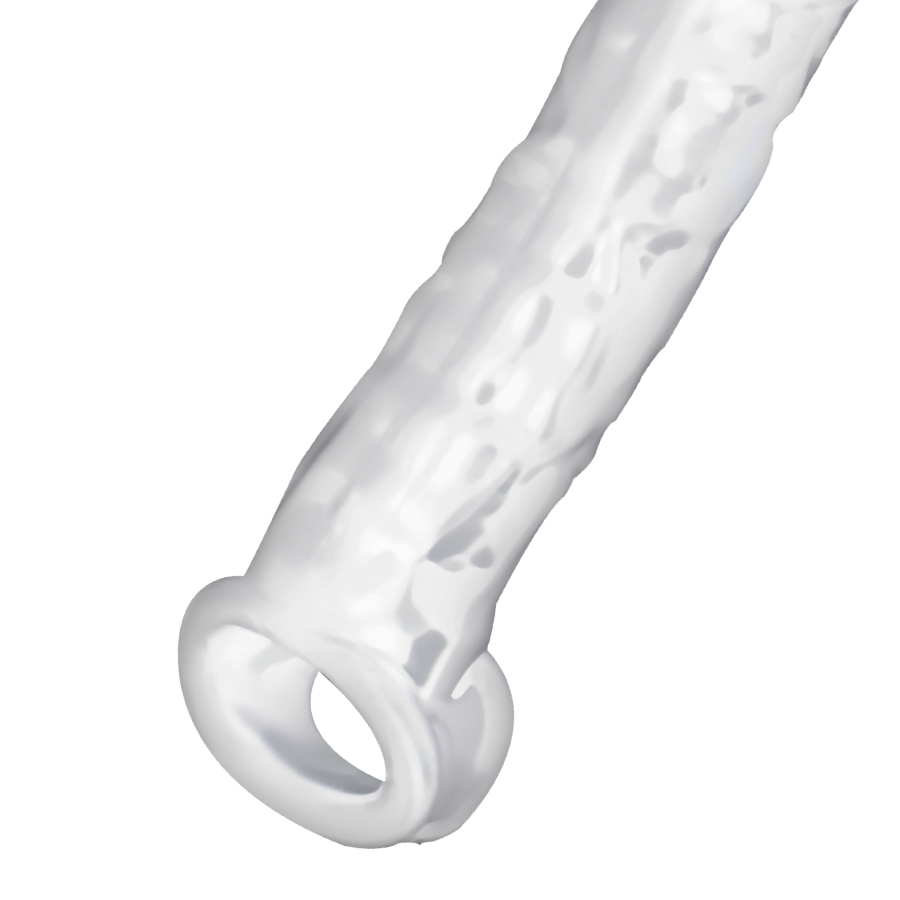 ADDICTED TOYS - DONG EXTENSO TRANSPARENTE - Sexshoptuga  Sexshoptuga 