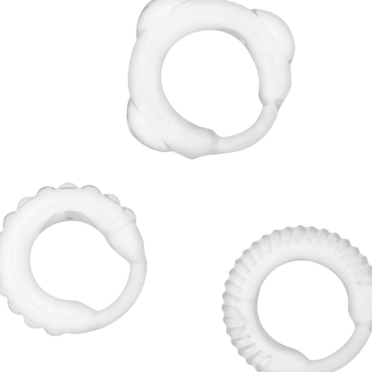 ADDICTED TOYS - C-RING SET CLARO - Sexshoptuga 